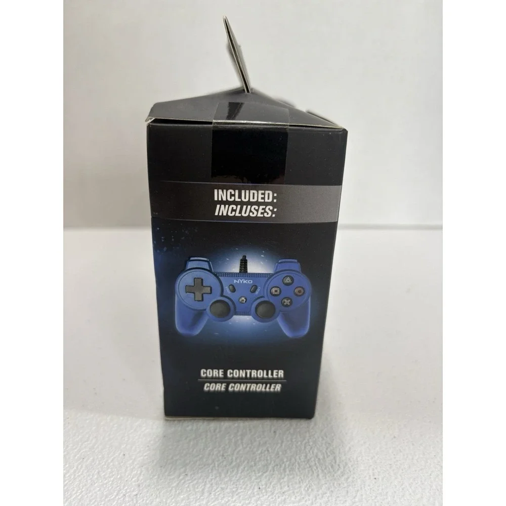 NEW OLD STOCK Nyko 9ft Wired USB Core Controller For PlayStation 3 PS3 Blue